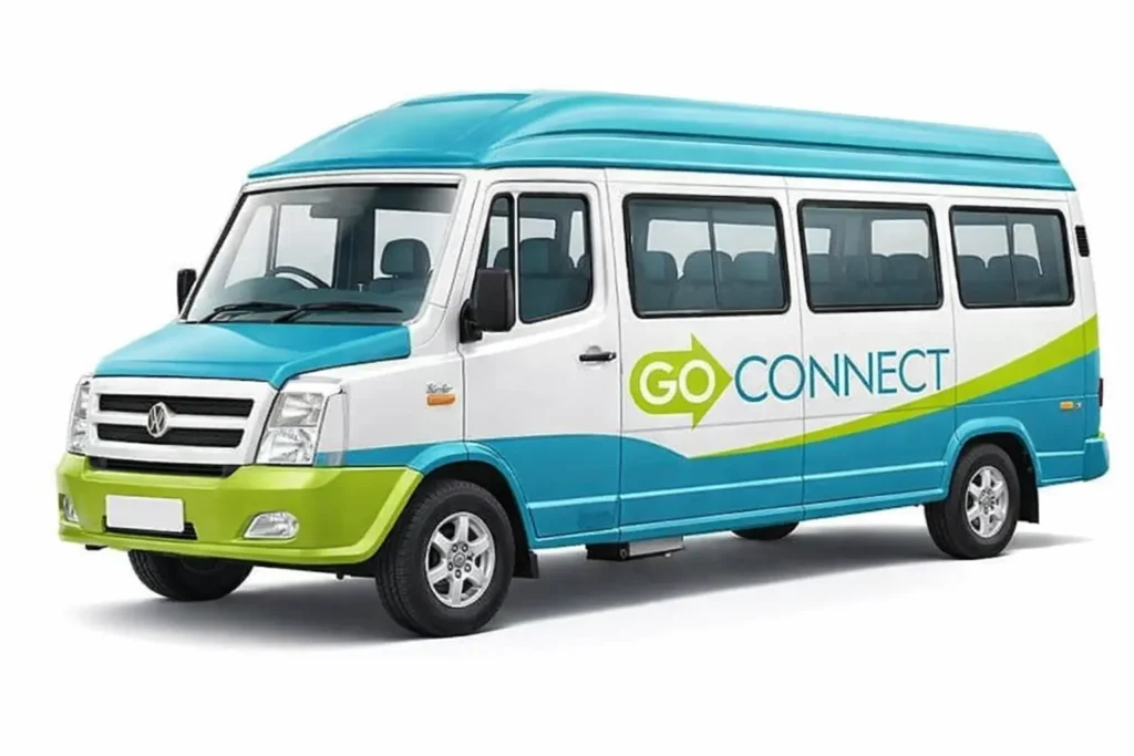go connect tempo traveller hire in jaipur