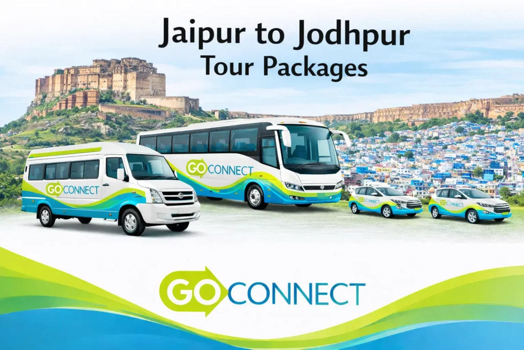 jaipur to jodhpur cab service by GoConnect